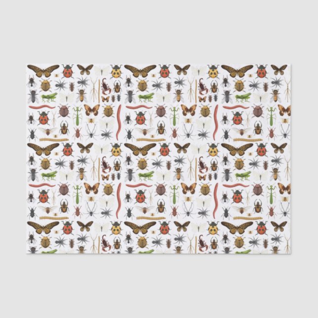 Insects Bugs Tissue Paper (Front)