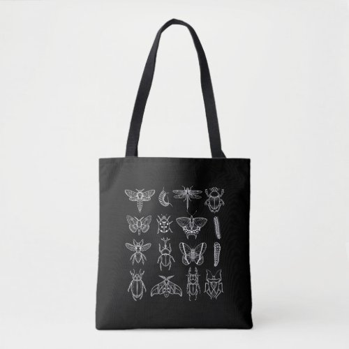 Insects Funny Entomologist Bug Catcher Entomology Tote Bag
