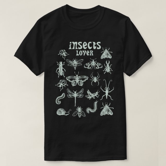 Insects lover T-Shirt (Design Front)