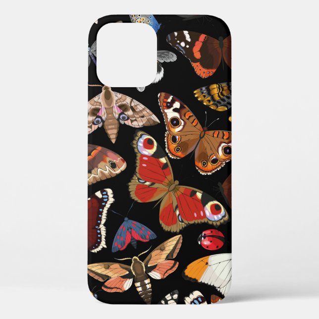 Insects seamless pattern Case-Mate iPhone case (Back)