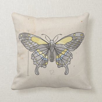 Insects Series- Dragonfly   Butterfly 2 For 1 Throw Pillow by volume25 at Zazzle