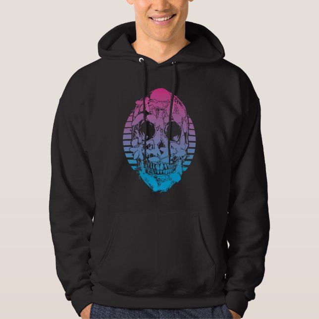 insects Vaporwave Aesthetic Hoodie (Front)