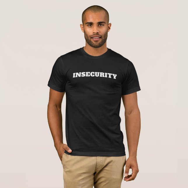 Insecurity Security Guard Spoof T-Shirt (Front Full)