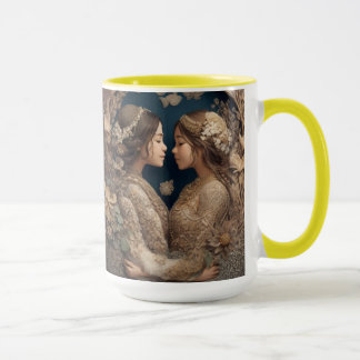 Inseparable Bonds: Art Celebrating Best Friends Mug