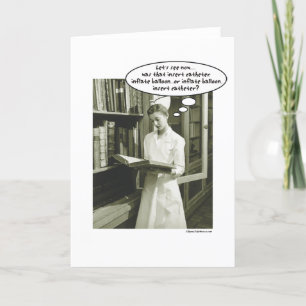 Insert Catheter Inflate Balloon or..... Card