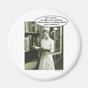 Insert Catheter Inflate Balloon or..... Magnet