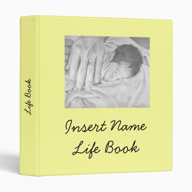 "Insert Name" Life Book Binder (Front/Spine)