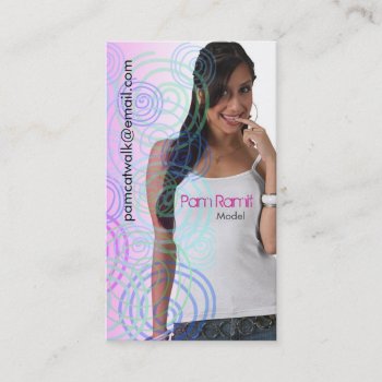 Insert Photo Business Card Template 2 by pixibition at Zazzle