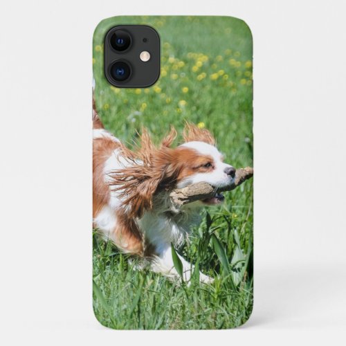 Insert Photo of Your Cavalier King Charles Spaniel iPhone 11 Case