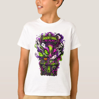 Insert Soul Haunted Arcade Halloween T-Shirt