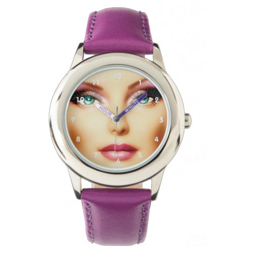 Insert Your Own Image Cool Kids Stainless Steel Watch