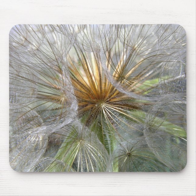 Inside A Dandelion Clock Mouse Pad (Front)