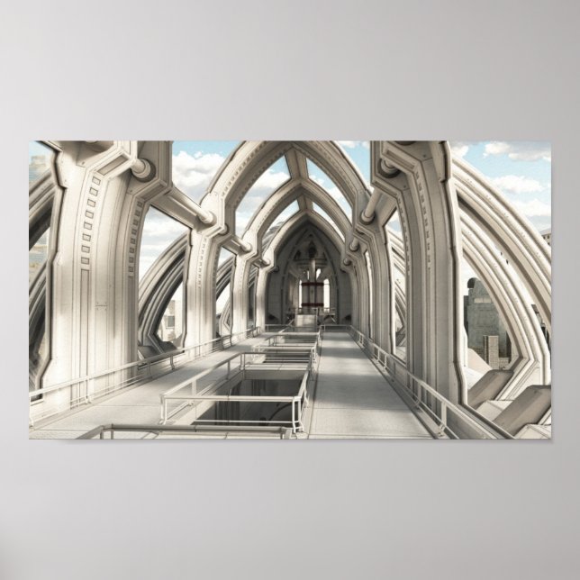 Inside a Future City Poster (Front)