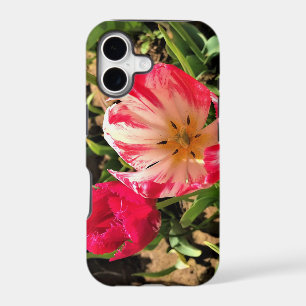 Inside a Pink & White Tulip iPhone 17 Case