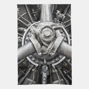 Inside a propeller kitchen towel