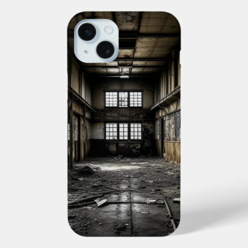 Inside an Abandoned Station  iPhone 15 Plus Case