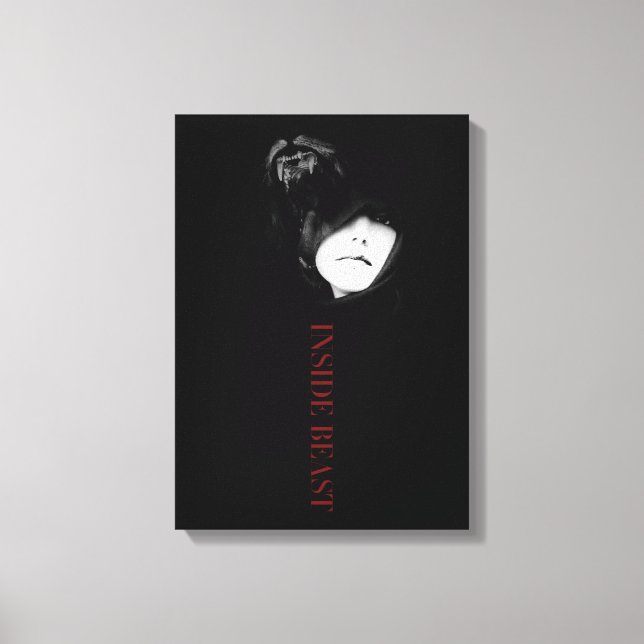INSIDE BEAST CANVAS PRINT (Front)