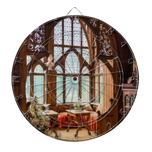 Inside Castle Marienburg - Germany Dart Board (Front)