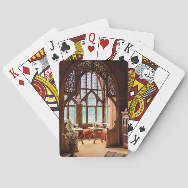 Inside Castle Marienburg - Germany Poker Cards (Back)