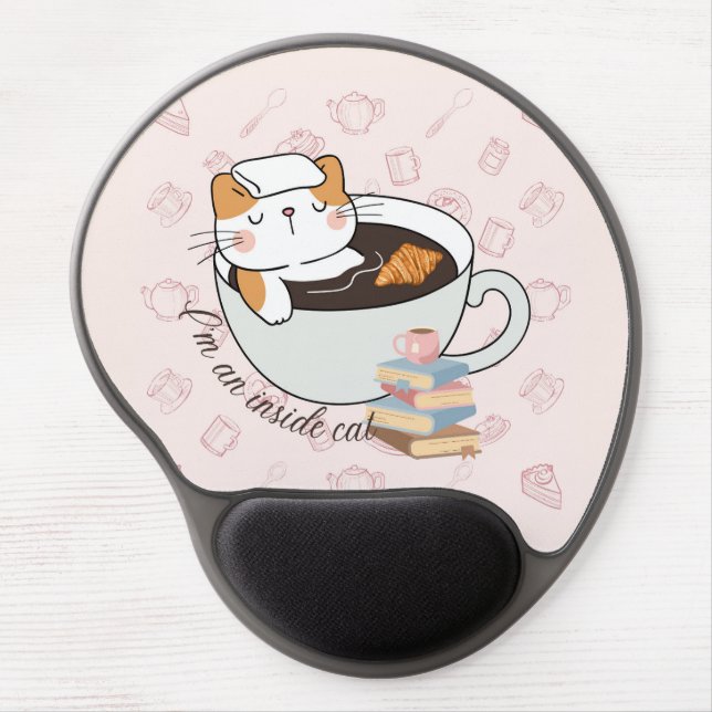 Inside Cat Spa Gel Mouse Pad (Front)