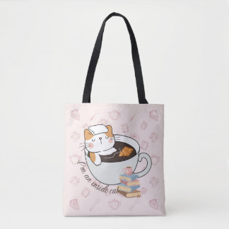 Inside Cat Spa Tote Bag