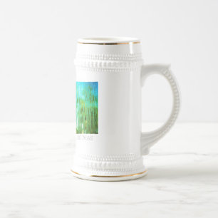 inside christmas beer stein