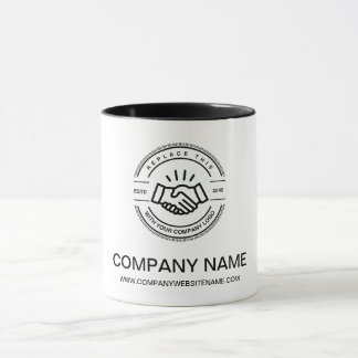 Inside Color Custom Promotional Business Logo Mug