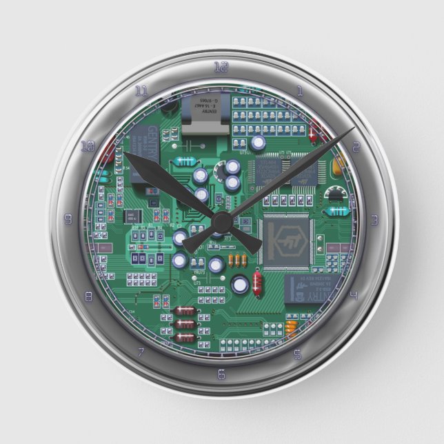 Inside Digital  Wall Clock (Front)