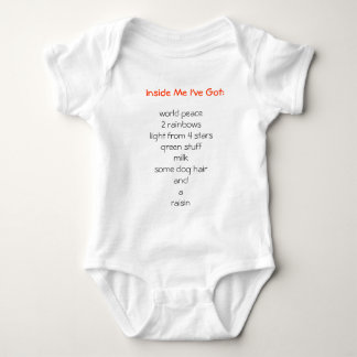 Inside Me I've Got: Baby Bodysuit