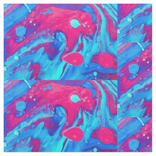 Inside of a lava lamp fabric