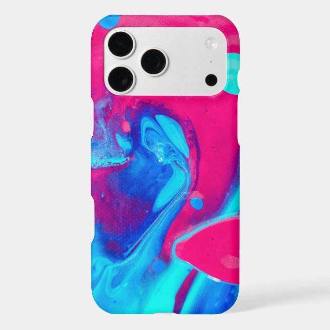 Inside of a lava lamp iphone case (Back)