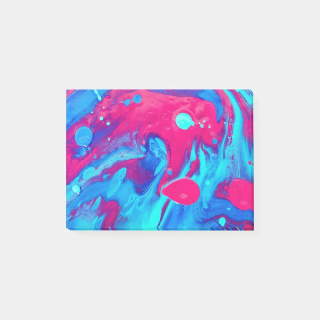 Inside of a lava lamp post-it notes (Front)