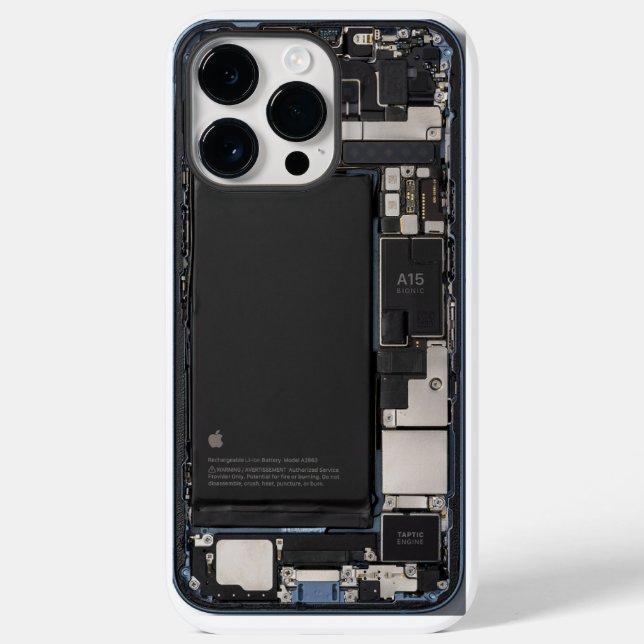 Inside of the Iphone 14 Pro Max Phone case (Back)