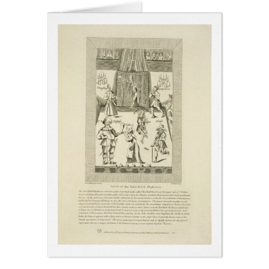 Inside of the Red Bull Playhouse, frontispiece to (Front)