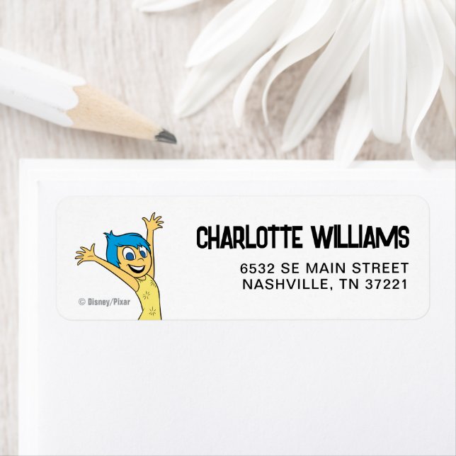 Inside Out 2 Birthday | Joy Label (Insitu)