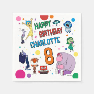 Inside Out 2 Birthday Napkins