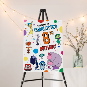 Inside Out 2 Birthday Welcome Sign