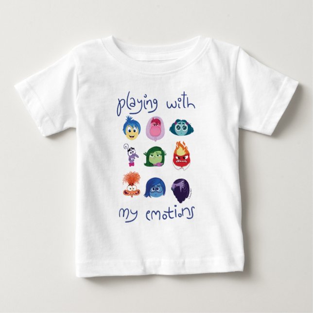 Inside Out 2 Playing With My Emotions Graphic Baby T-Shirt (Front)