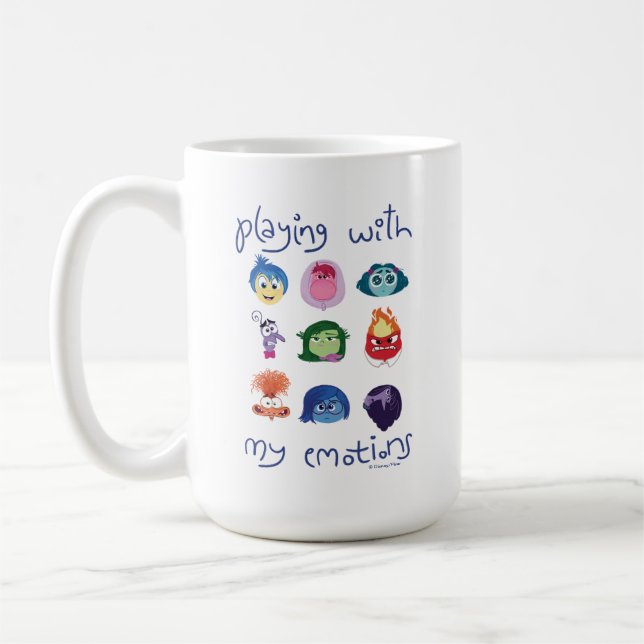 Inside Out 2 Playing With My Emotions Graphic Coffee Mug (Left)