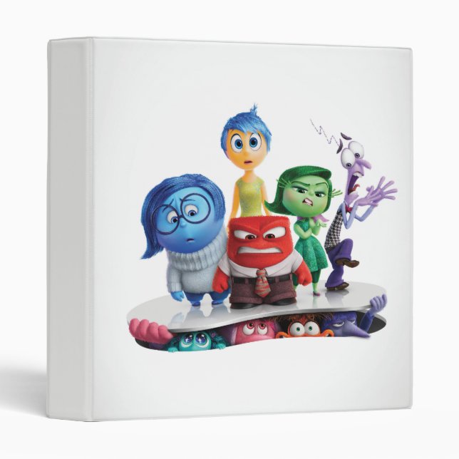 Inside Out 2 Theatrical Art 3 Ring Binder (Front/Spine)