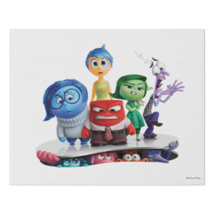 Inside Out 2 Theatrical Art Faux Canvas Print