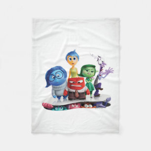 Inside Out 2 Theatrical Art Fleece Blanket