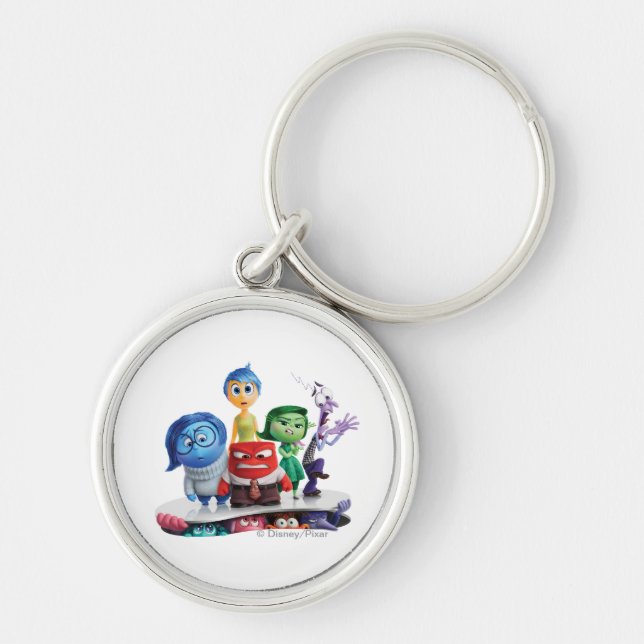 Inside Out 2 Theatrical Art Keychain (Front)