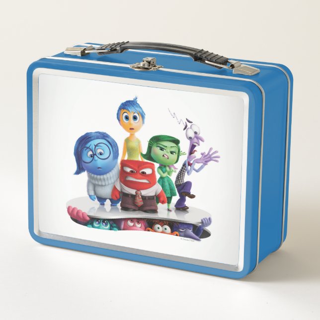 Inside Out 2 Theatrical Art Metal Lunch Box (Front)