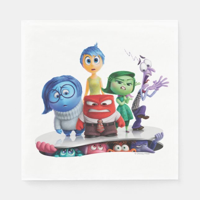 Inside Out 2 Theatrical Art Napkins (Front)