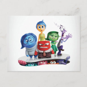 Inside Out 2 Theatrical Art Postcard