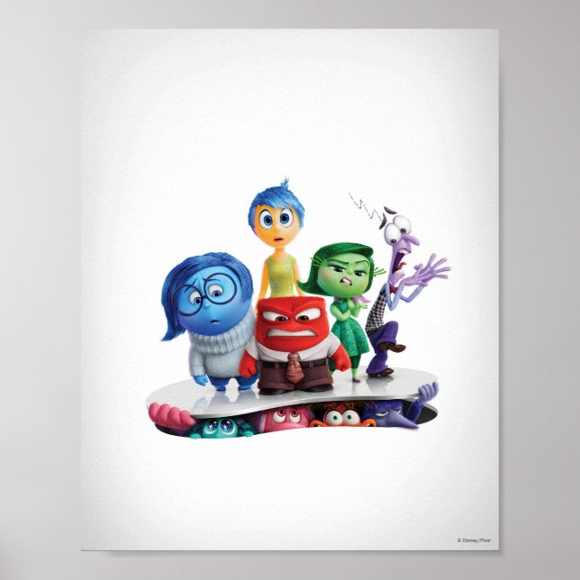 Inside Out 2 Theatrical Art Poster (Front)