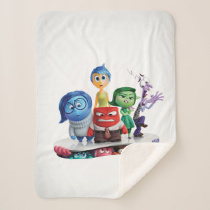 Inside Out 2 Theatrical Art Sherpa Blanket