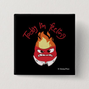 Inside Out 2 Today I’m Feeling Anger Graphic Button