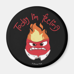 Inside Out 2 Today I’m Feeling Anger Graphic Magnet